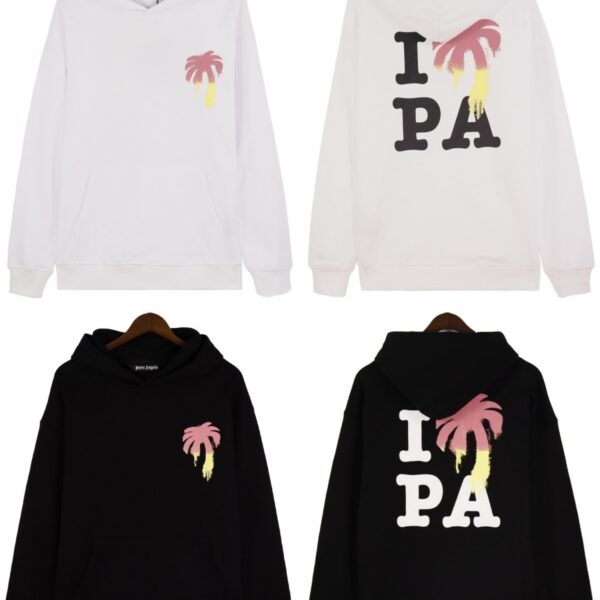 Palm Angels hoodie BlackWhite OG0828456