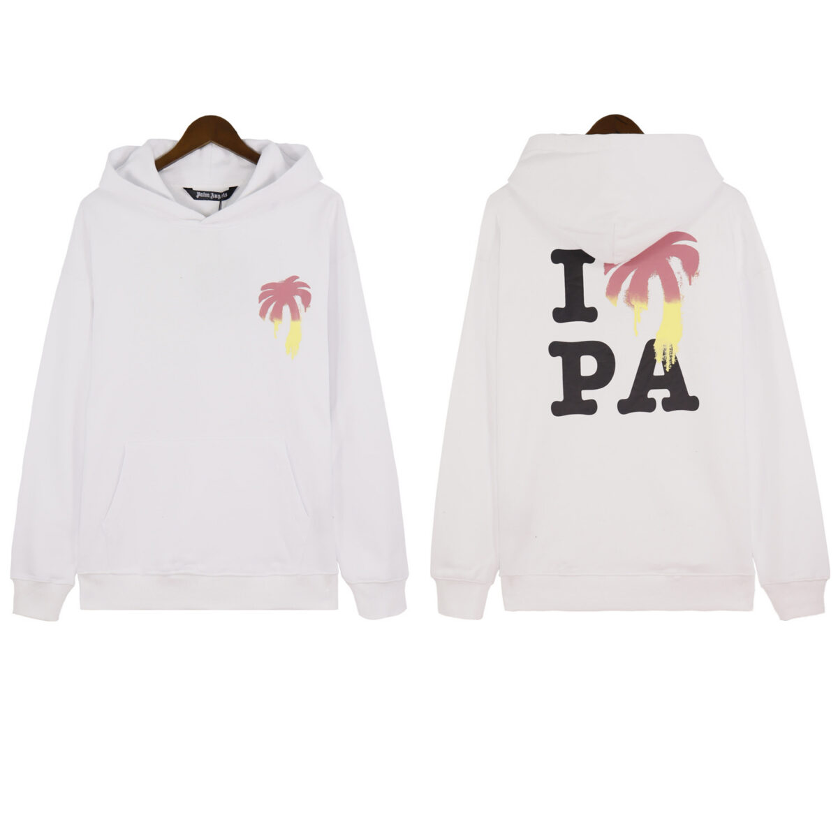 Palm Angels hoodie BlackWhite OG0828456