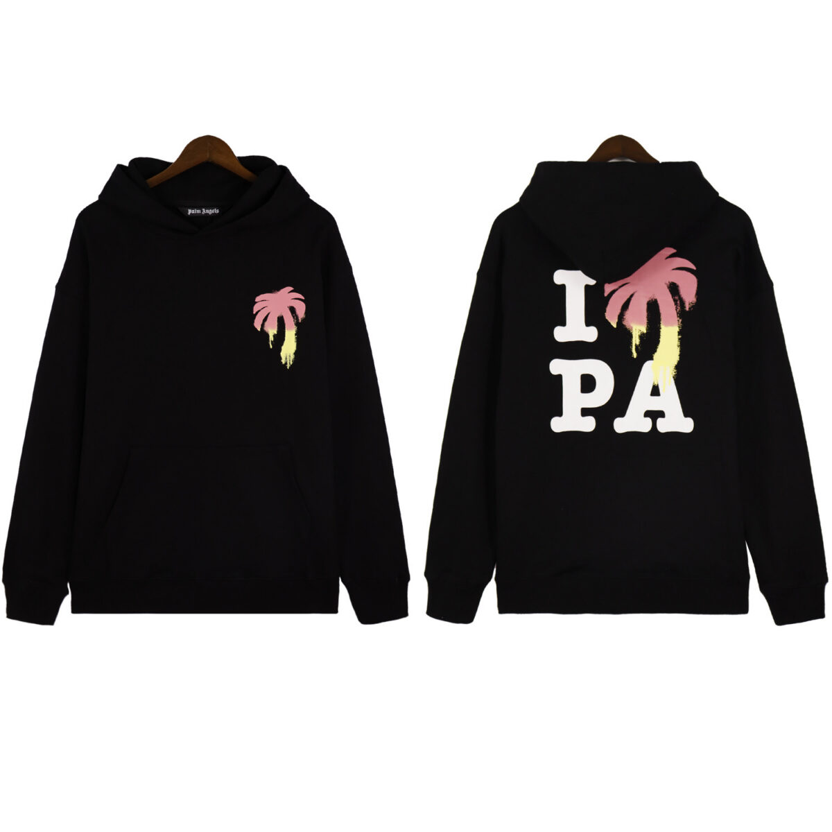 Palm Angels hoodie BlackWhite OG0828456