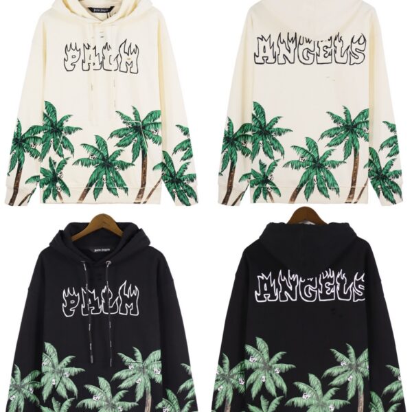 Palm Angels hoodie WhiteBlack OG0828462