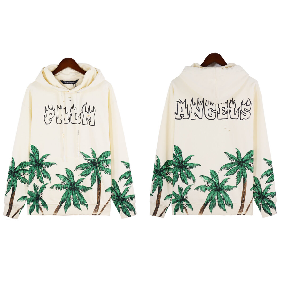Palm Angels hoodie WhiteBlack OG0828462