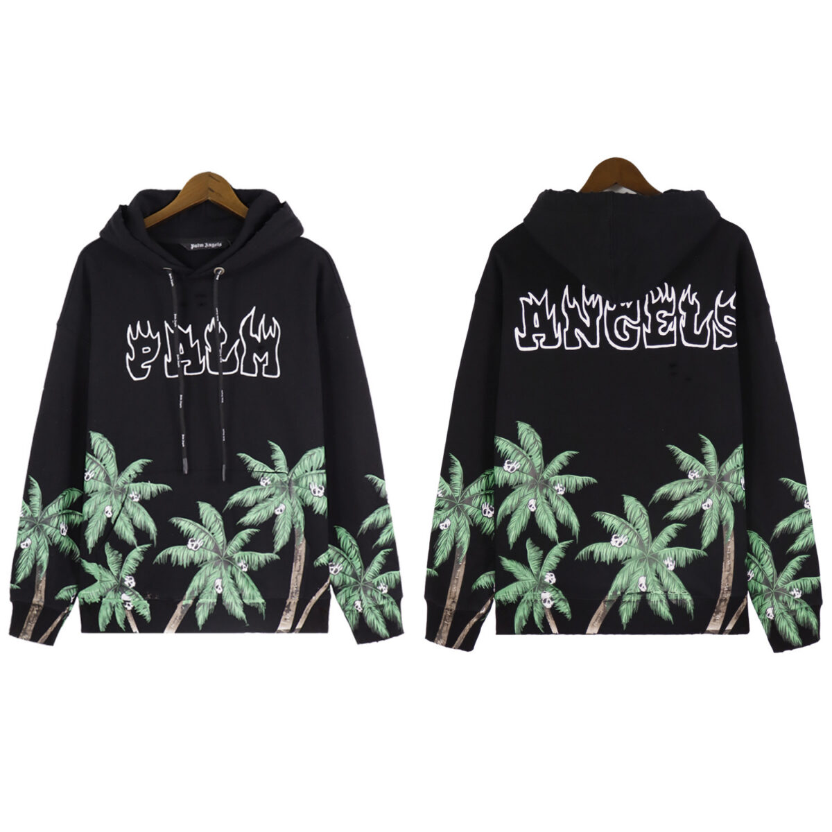 Palm Angels hoodie WhiteBlack OG0828462