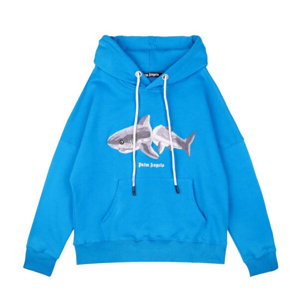 Palm Angels hoodie Blue OG0828475