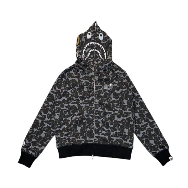 Bape Flame Camouflage Hoodie Black OG0829503