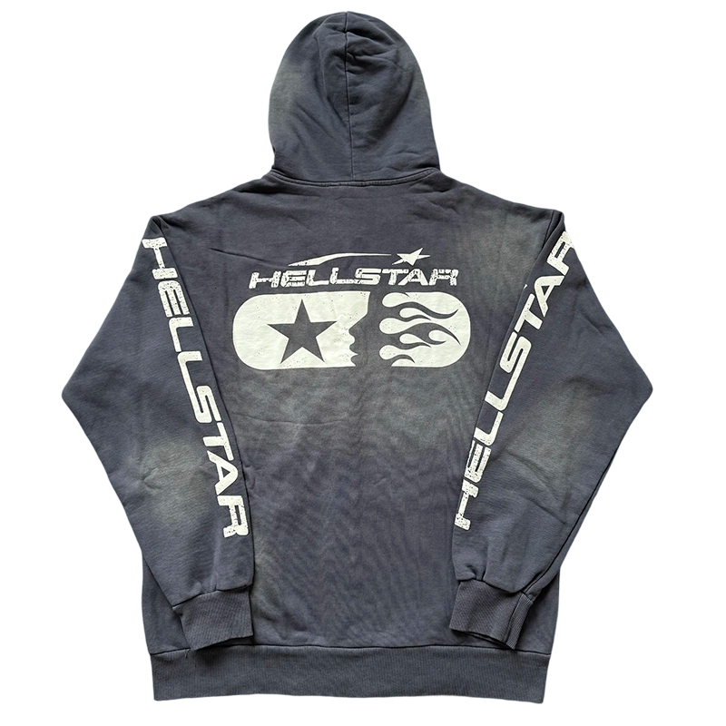 Hellstar Splash Ink and Wash Water to Make Old Hoodies Washwater Grey OG0829527
