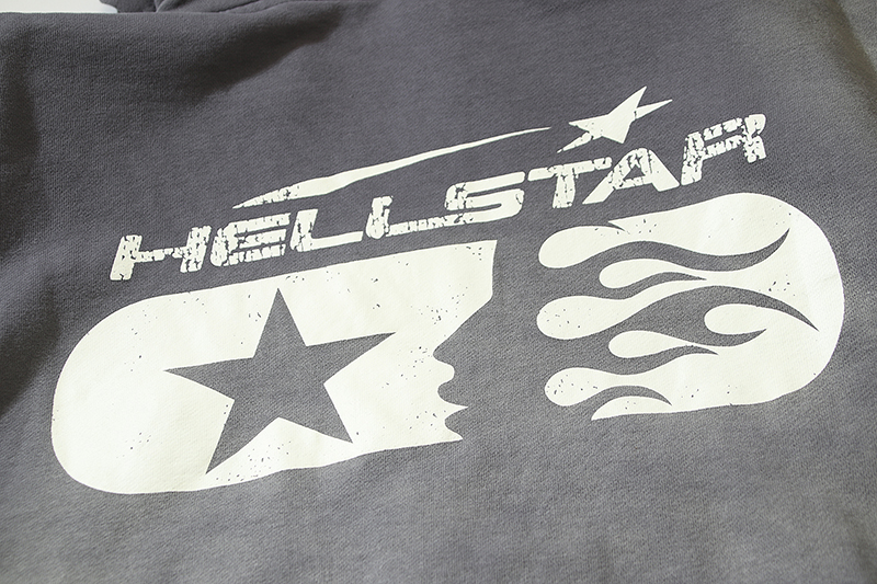 Hellstar Splash Ink and Wash Water to Make Old Hoodies Washwater Grey OG0829527