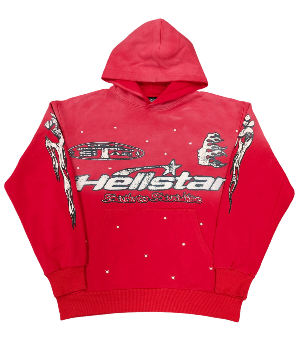 Hellstar Hoodie red OG0829530