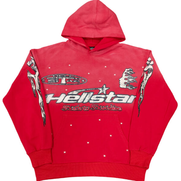 Hellstar Hoodie red OG0829530