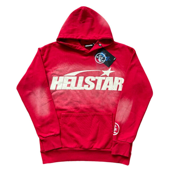 Hellstar Retro Hoodie red OG0829532
