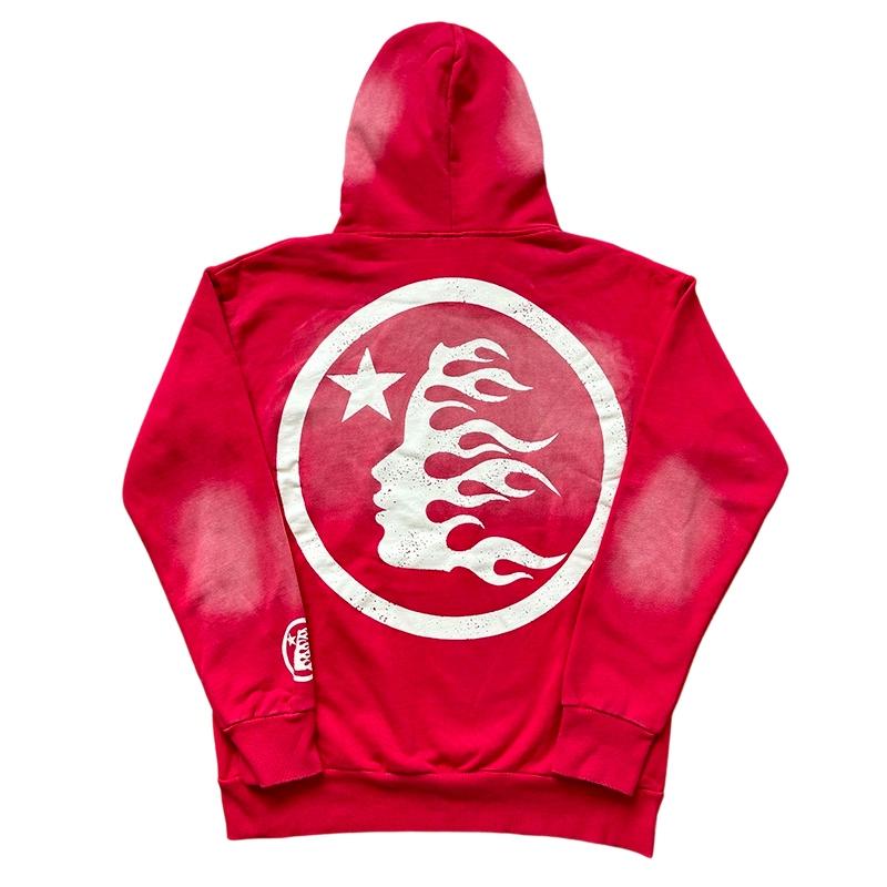 Hellstar Retro Hoodie red OG0829532