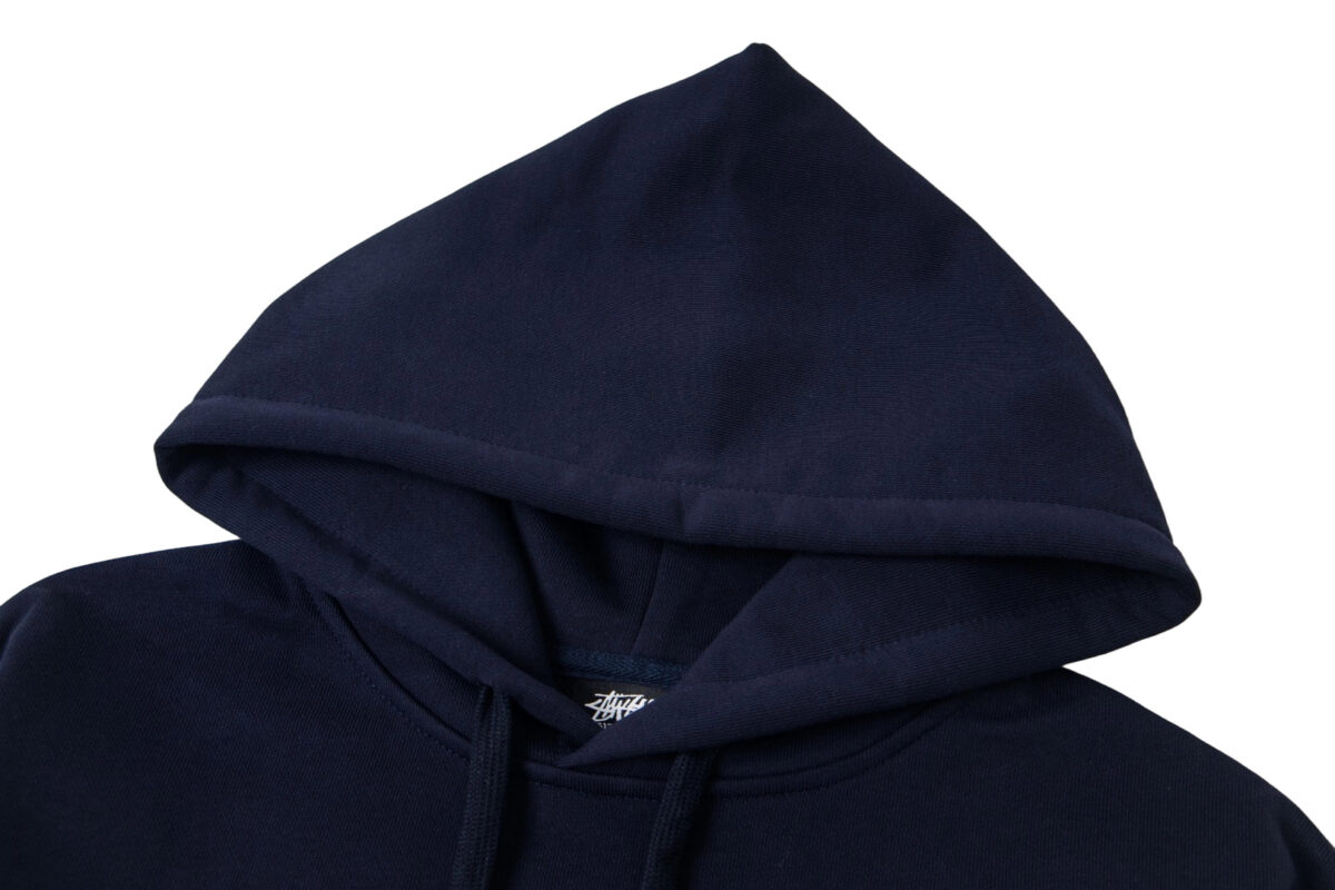 Stussy hooded American retro hoodie for both men and women Royal Blue OG0801374