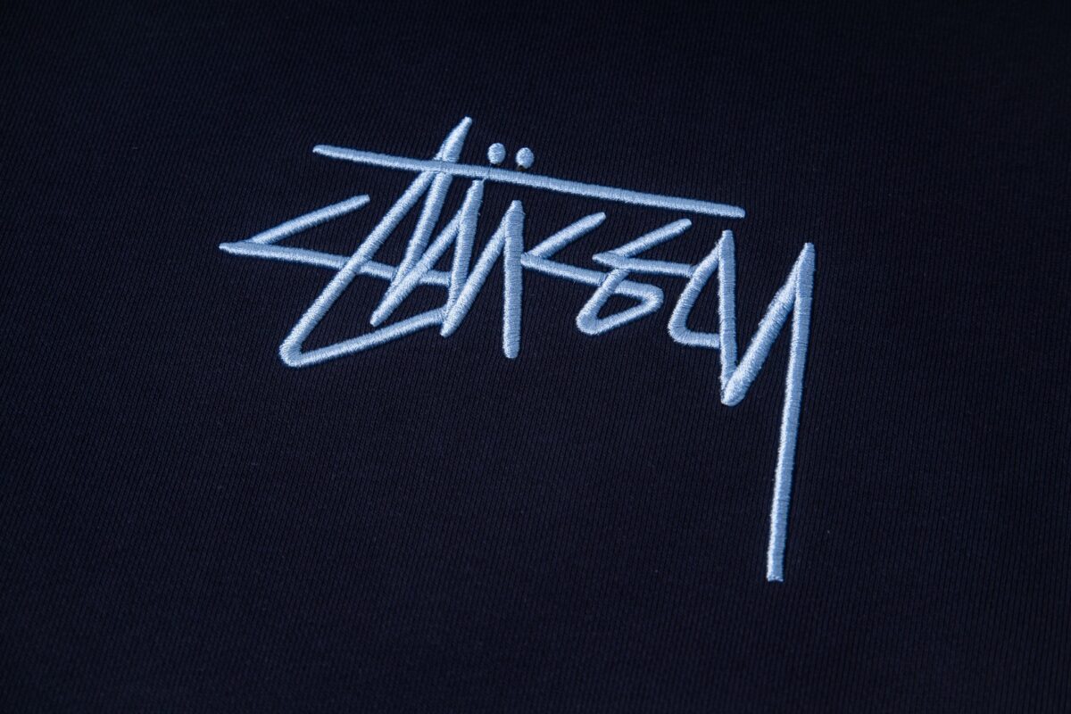 Stussy hooded American retro hoodie for both men and women Royal Blue OG0801374