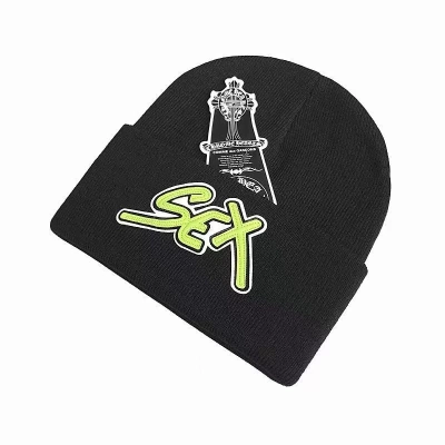 Chrome Hearts Matty Boy Sex Beanie Black-green OKLU20261016