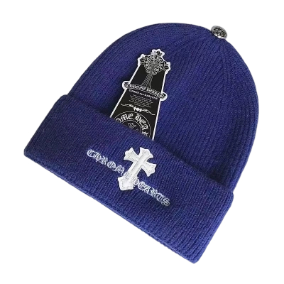 Chrome Hearts Knitted Hat Deep blue OKLU20261026