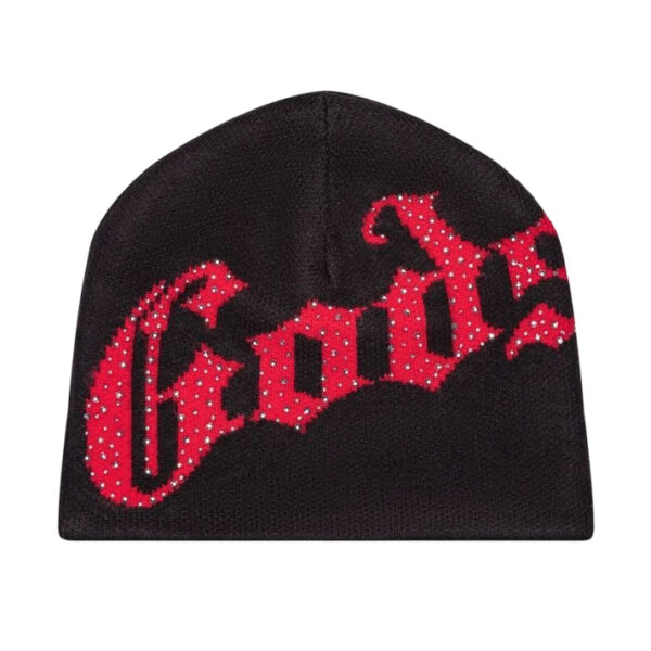 Godspeed OG Logo Studded Beanie Black/Red OKLU20261043