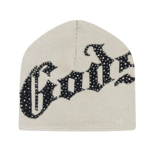 Godspeed OG Logo Studded Beanie Bone OKLU20261044