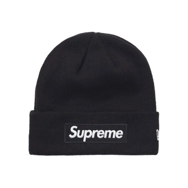 Supreme New Era Box Logo Beanie (FW21) Black OKLU20261046