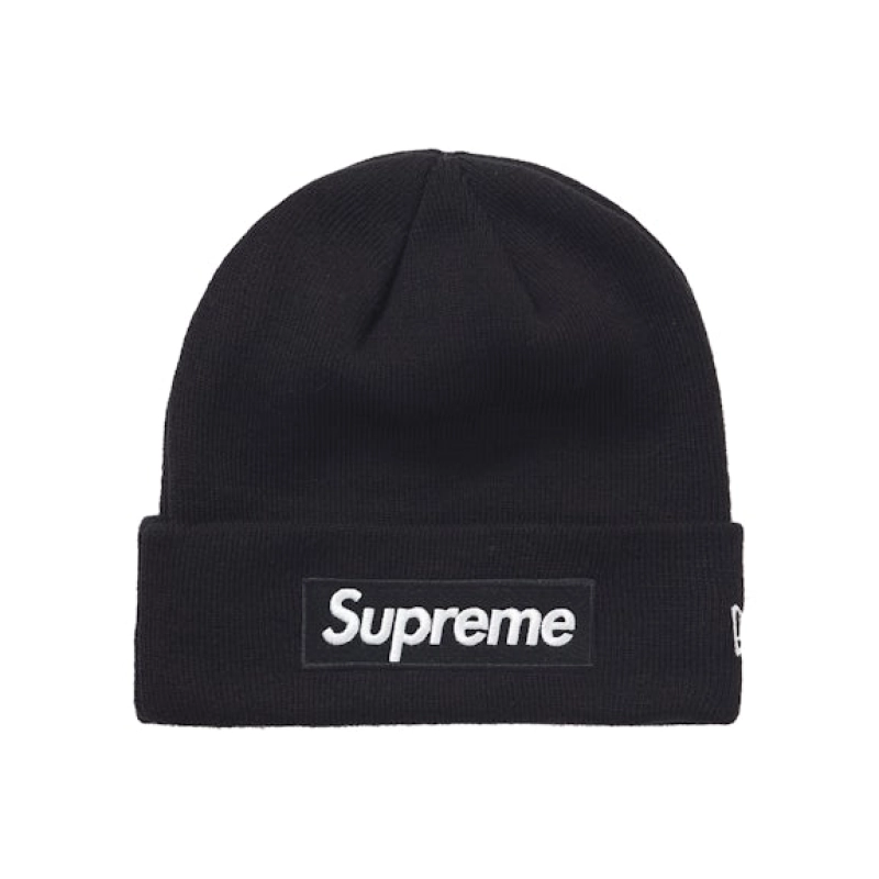Supreme New Era Box Logo Beanie (FW21) Black OKLU20261046