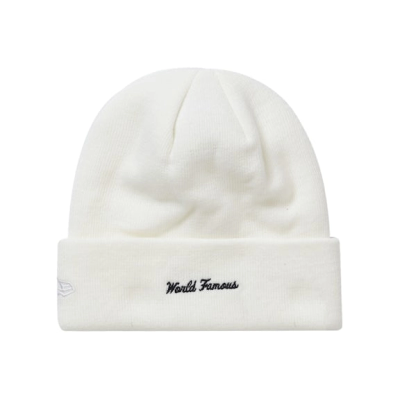 Supreme New Era Box Logo Beanie (FW21) White OKLU20261047