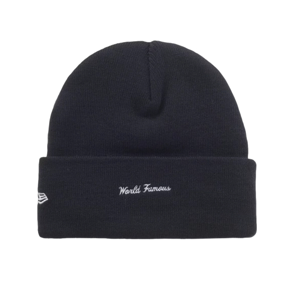 Supreme New Era Box Logo Beanie (FW25) Navy OKLU20261062