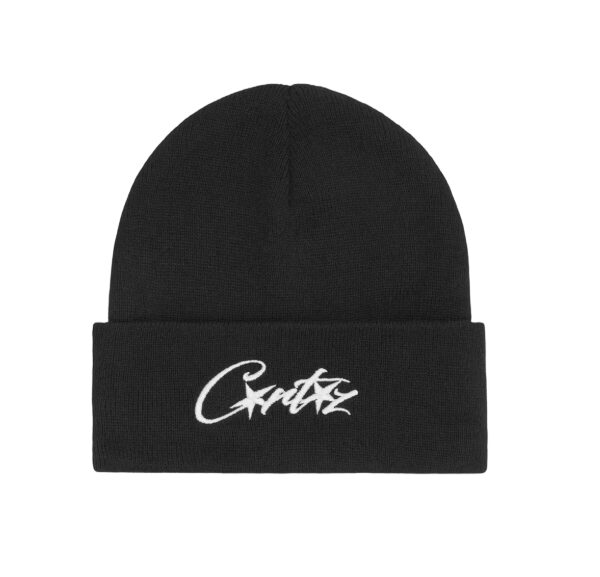 Corteiz Folded Allstarz Beanie Black OKLU20261070