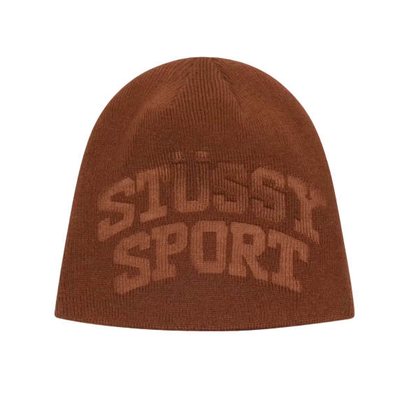 Stussy Sport Deboss Skullcap Brown OKLU20261076