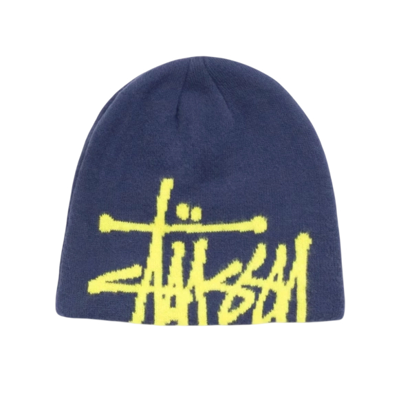 Stussy Brushed Out Basic Skullcap Navy OKLU20261081
