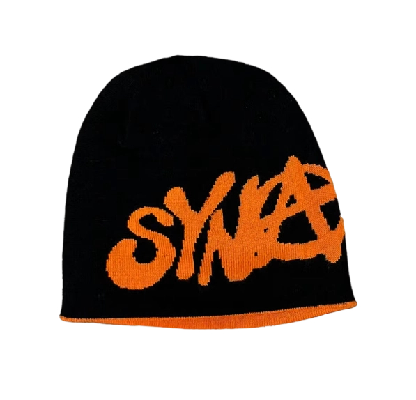 Syna Reversible Synarchy Beanie Black/Orange OKLU20261082