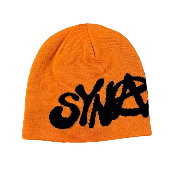 Syna Reversible Synarchy Beanie Black/Orange OKLU20261082