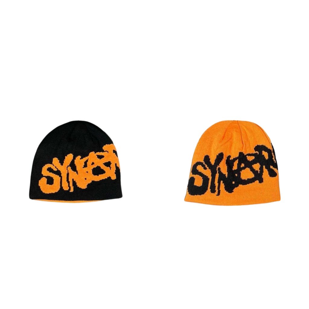 Syna Reversible Synarchy Beanie Black/Orange OKLU20261082
