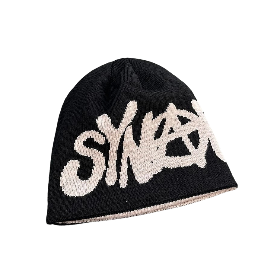 Syna Reversible Synarchy Beanie Black/Pink OKLU20261085