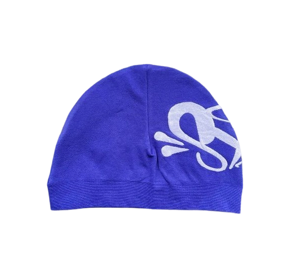 Syna World Big Logo Skull Beanie Blue OKLU20261087