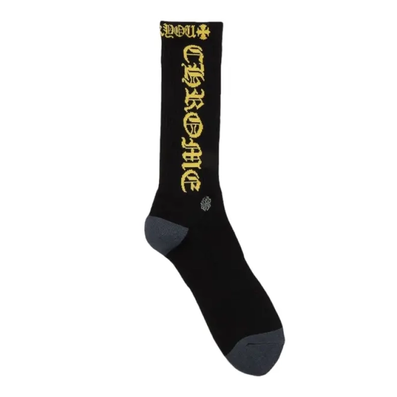 Chrome Hearts CH Socks Black Blue/ White/Yellow OKLU20261111