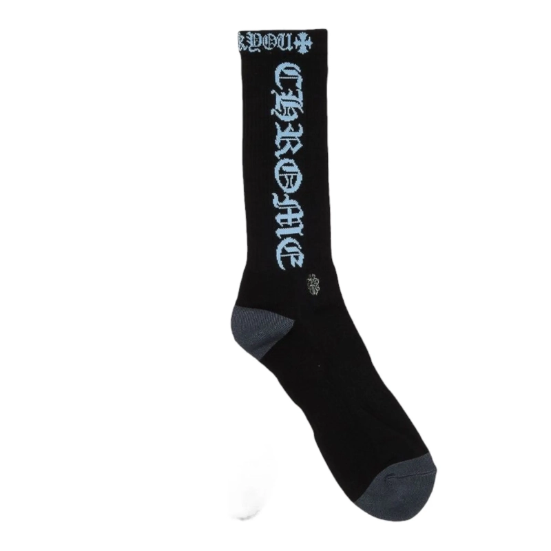 Chrome Hearts CH Socks Black Blue/ White/Yellow OKLU20261111