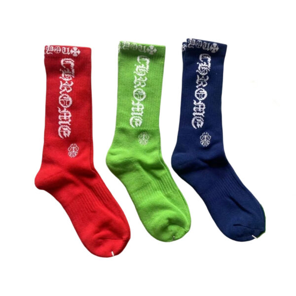 Chrome Hearts Socks Red/Green/Blue OKLU20261119