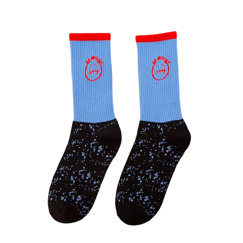 Travis Scott Socks Blue Ghost Face OKLU20261120