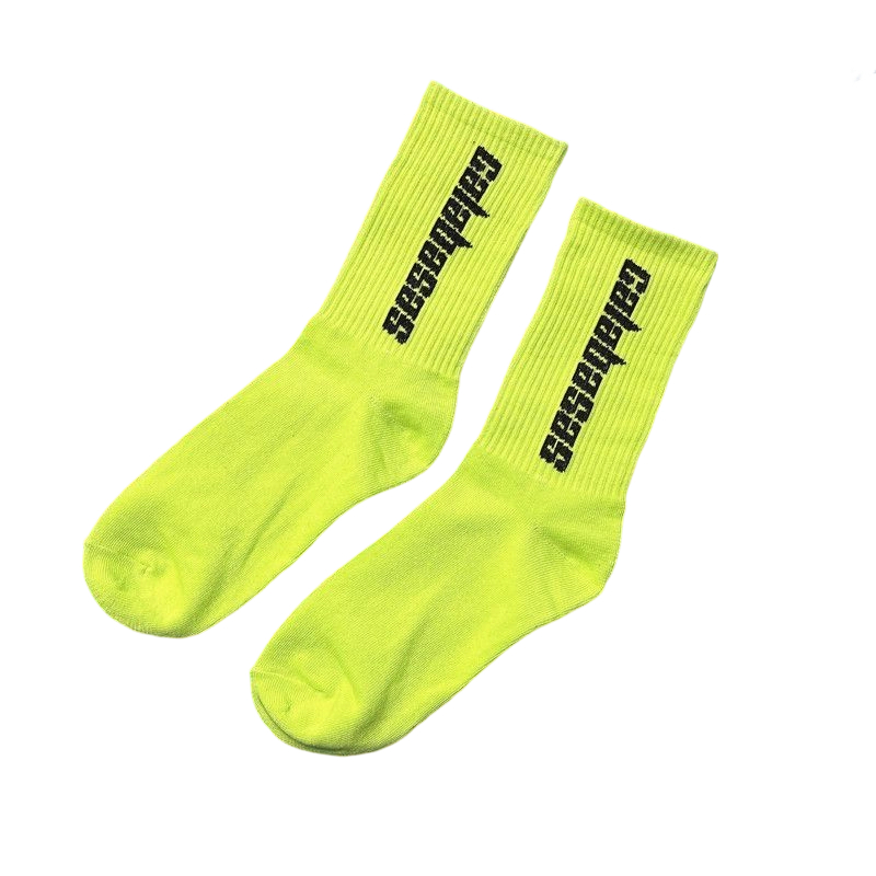 Yeezy Socks fluorescent green OKLU20261170