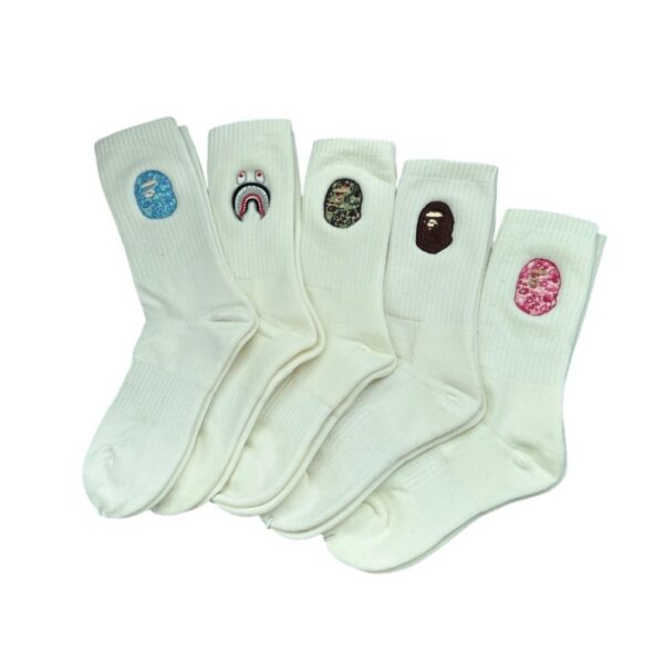 BAPE Pattern Socks OKLU20261180