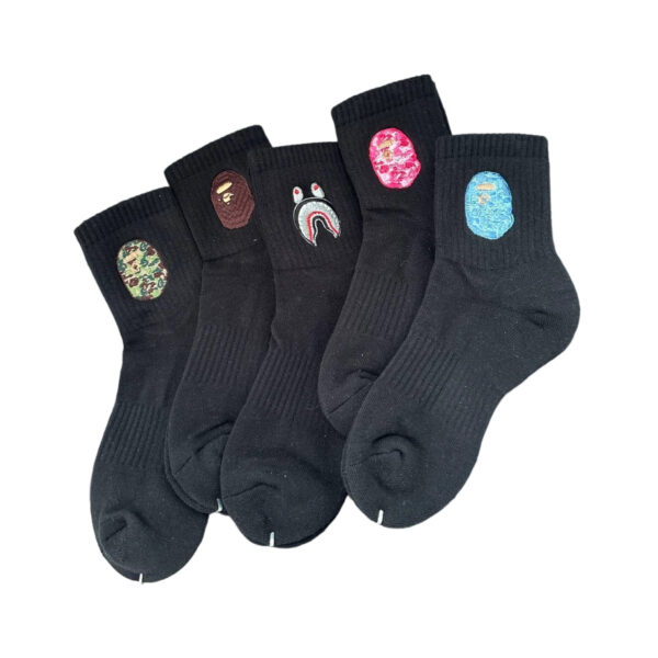 BAPE Pattern Socks OKLU20261181