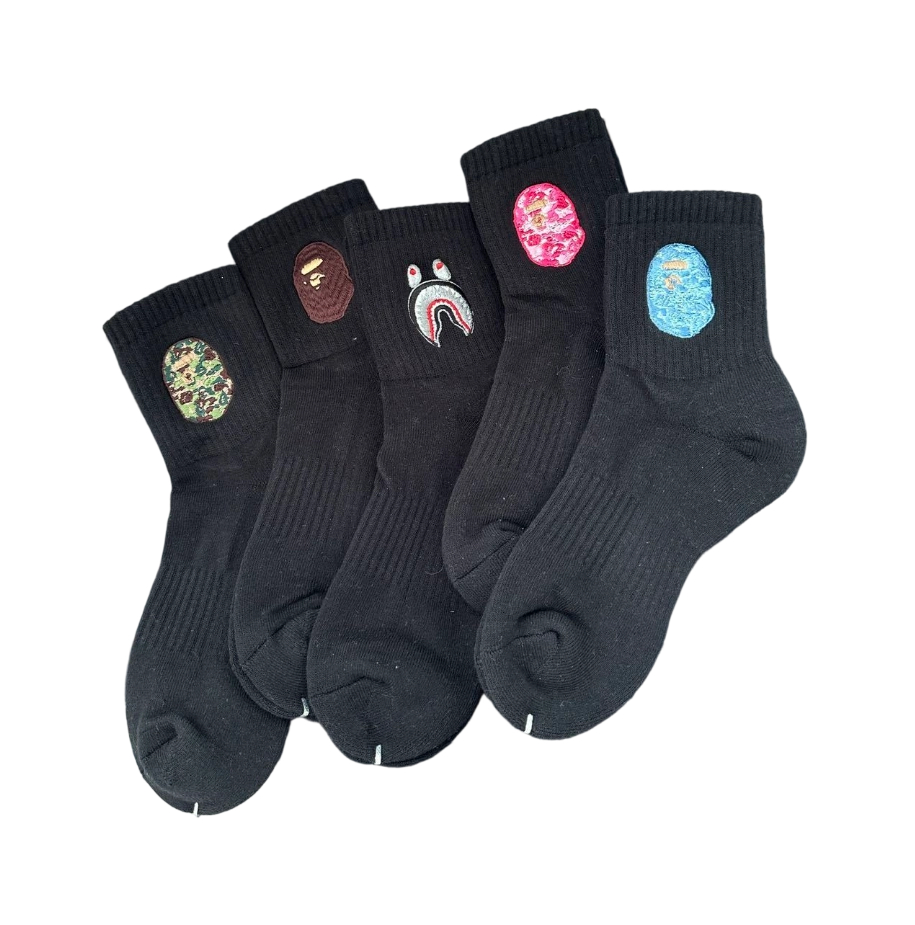 BAPE Pattern Socks OKLU20261181
