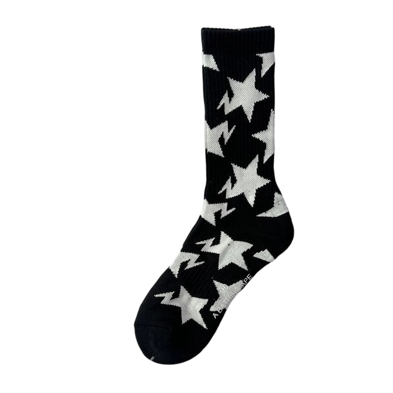 BAPE Socks Grey/black/white OKLU20261183
