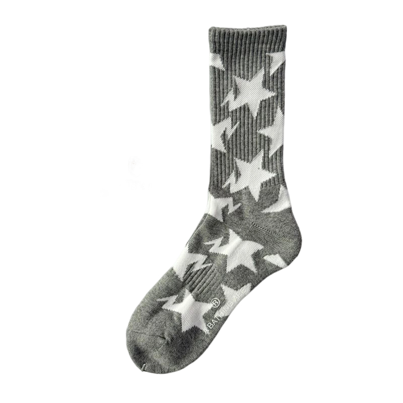 BAPE Socks Grey/black/white OKLU20261183