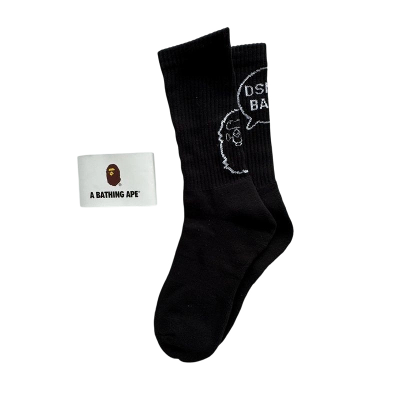 BAPE Socks White/Black OKLU20261185