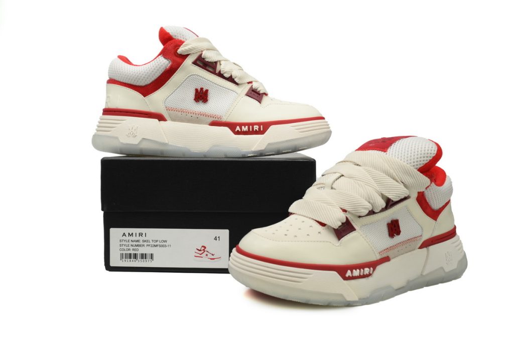 Amiri MA-1 White Red OKLU2026118