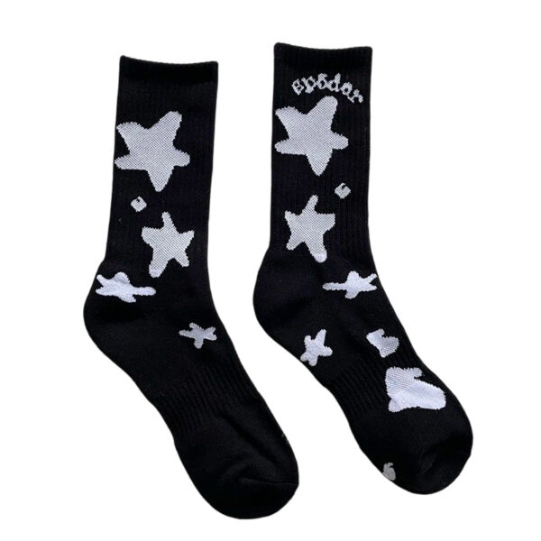 Sp5der Spiderweb-print Sock Black OKLU20261192