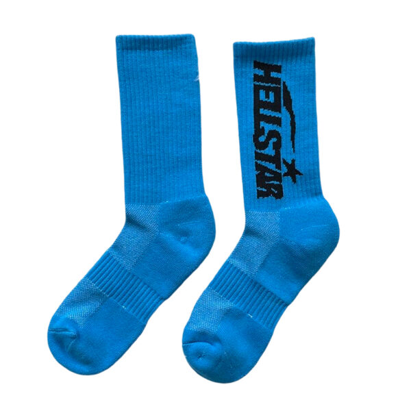 Sp5der Spiderweb-print Sock blue OKLU20261195
