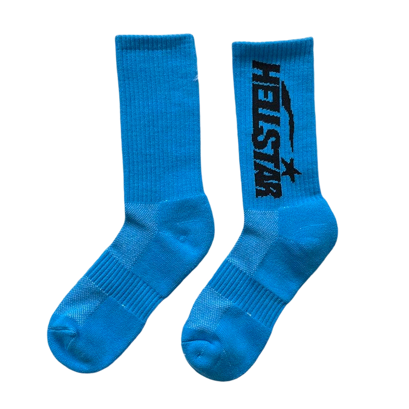 Sp5der Spiderweb-print Sock blue OKLU20261195