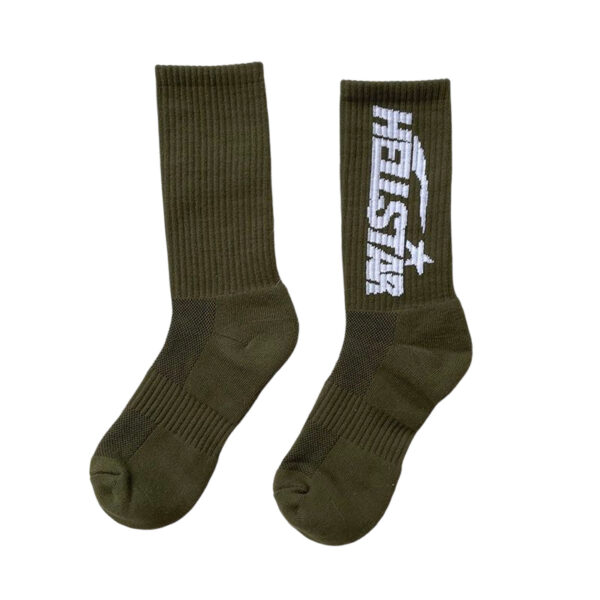Sp5der Spiderweb-print Sock Army green OKLU20261200