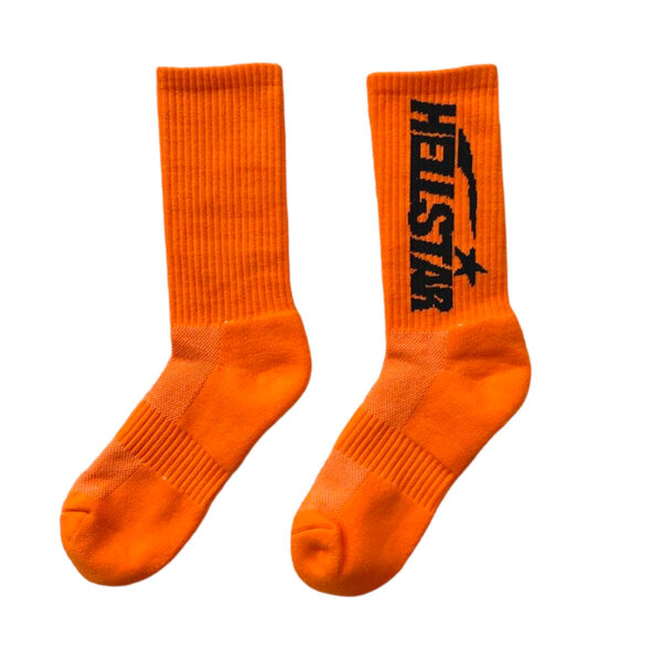 Sp5der Spiderweb-print Sock orange OKLU20261201
