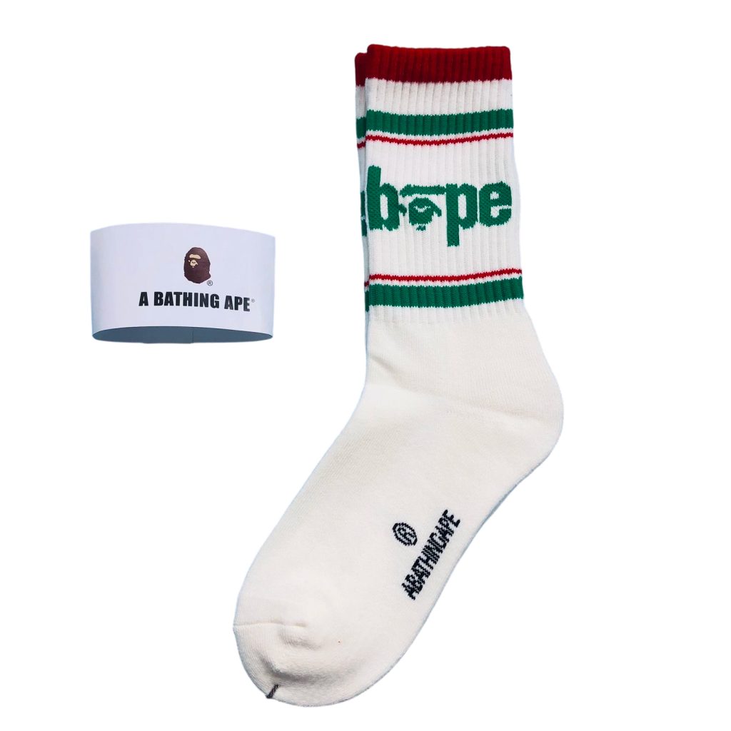 BAPE Socks Multi-color pattern OKLU20261207